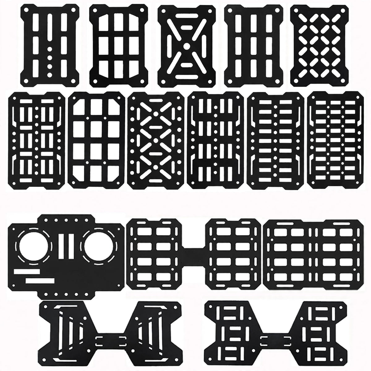 Top Case Molle Panel | Aluminum Alloy | Universal Quick Mount