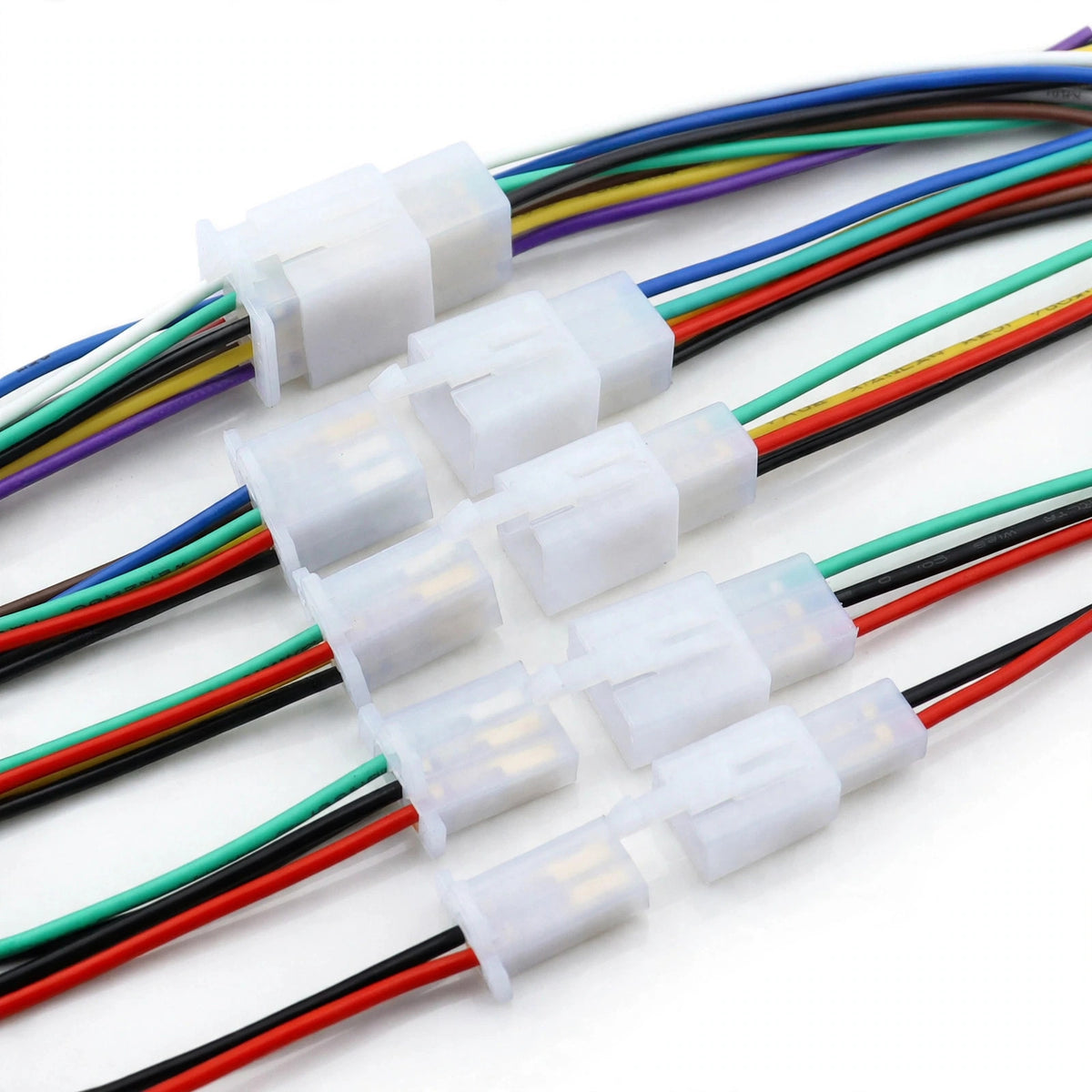 1set 2.8mm 2/3/4/6/9 pin Automotive Quick connection Electrical wire connector Male Female cable terminal plug Kits Motorcycle