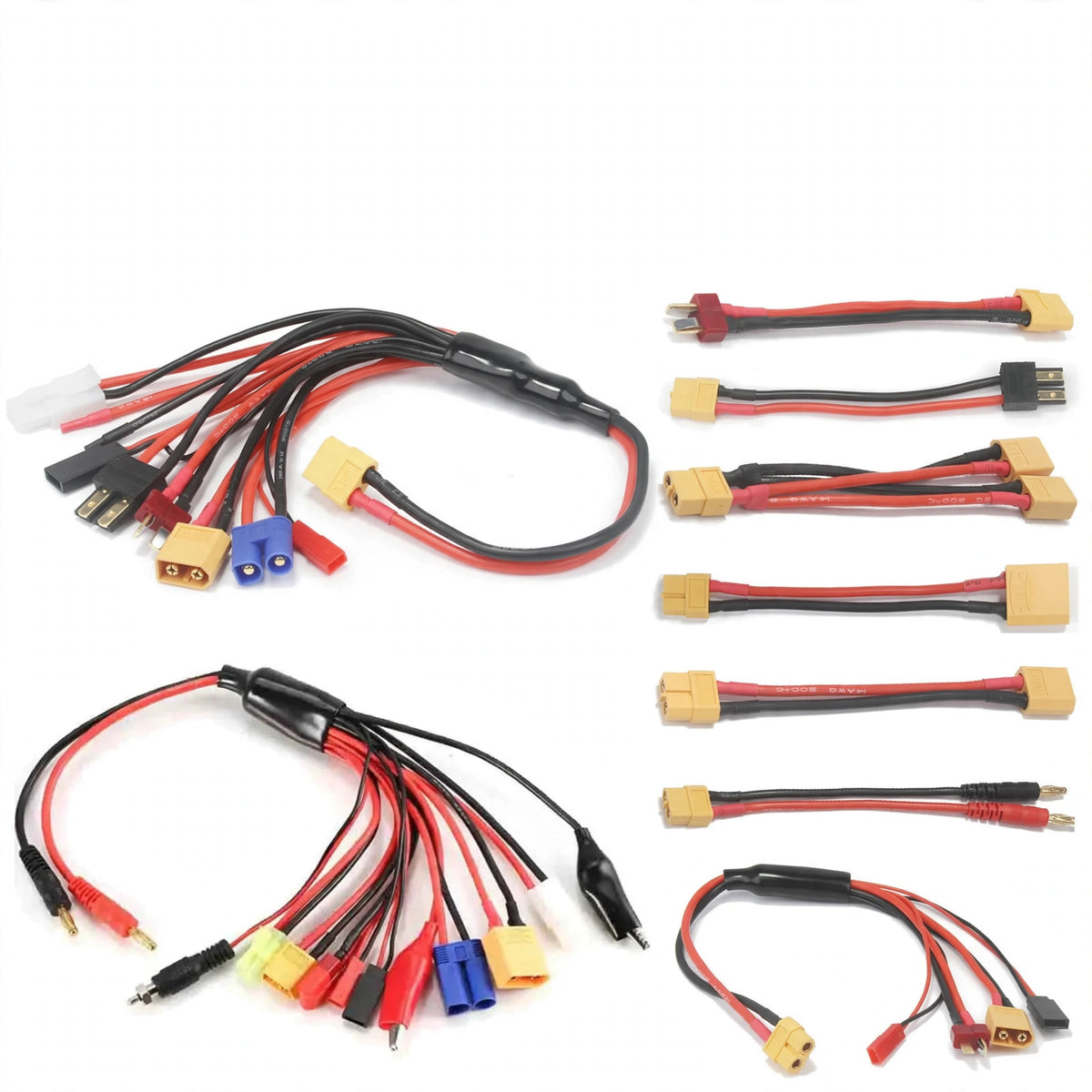 RC Charger Adapter Cable | XT/Banana 4/8/11-in-1 | IMAX B6 Fit