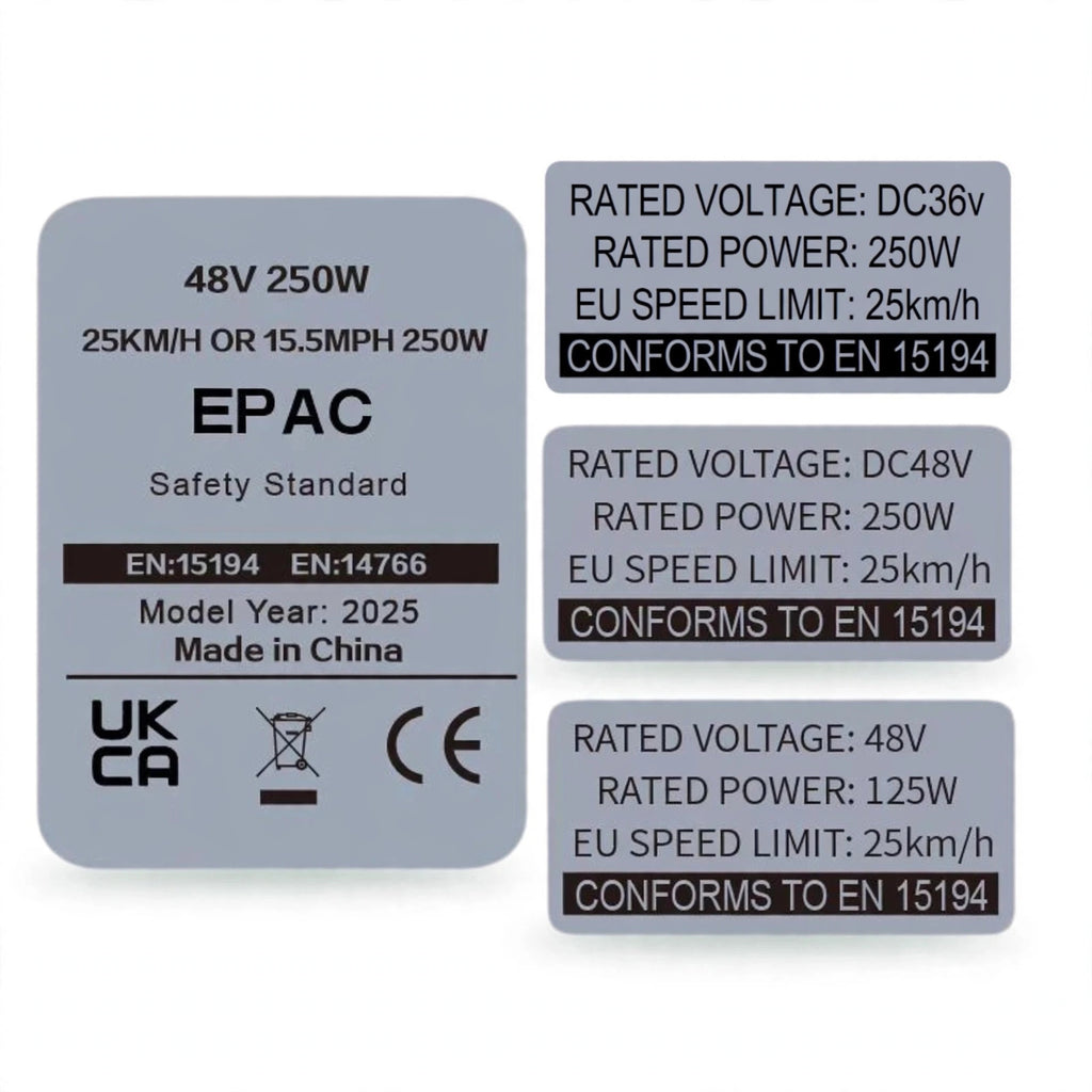 Ebike modification kit stickers,36V 48V 250W Electric Bike Lable,Compataible for Bafang Tongsheng and other Brand Conversion Kit