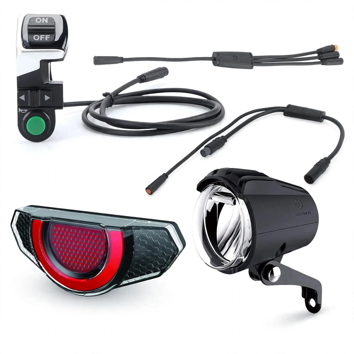 Ebike light LED Electric Bike Front Rear Light（This product is out of stock, please do not place an order, thank you））