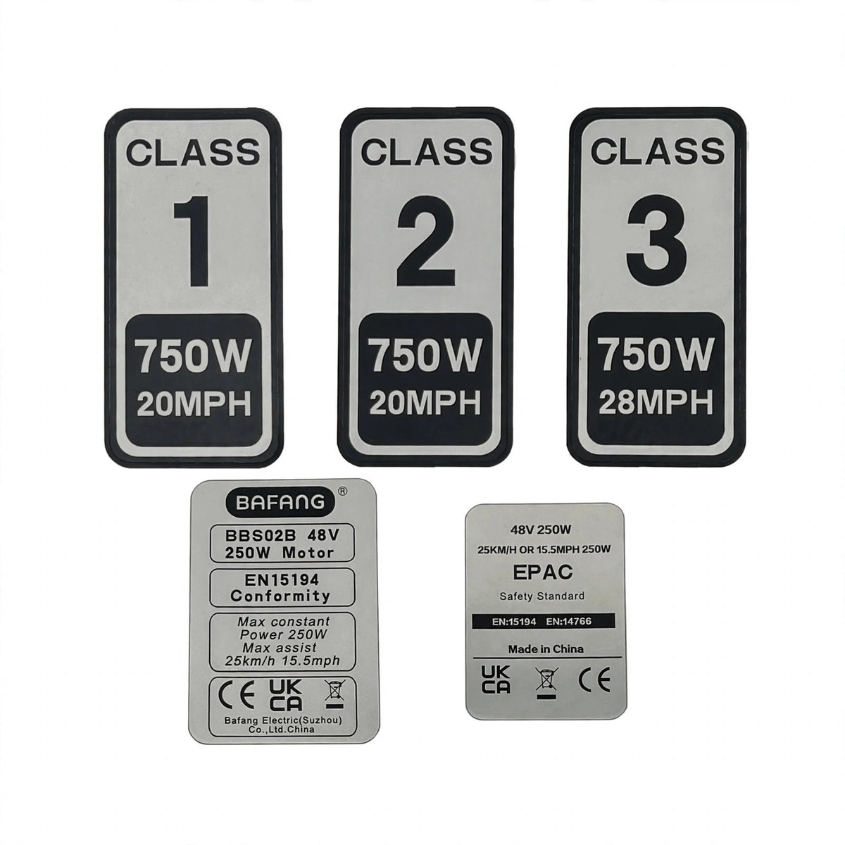 PVC Sticker Electric Bicycle Sticker Bafang Motor Label Sticker For BAFANG 36V 250W/48V 750W01/BBSHD E-bike Accessories