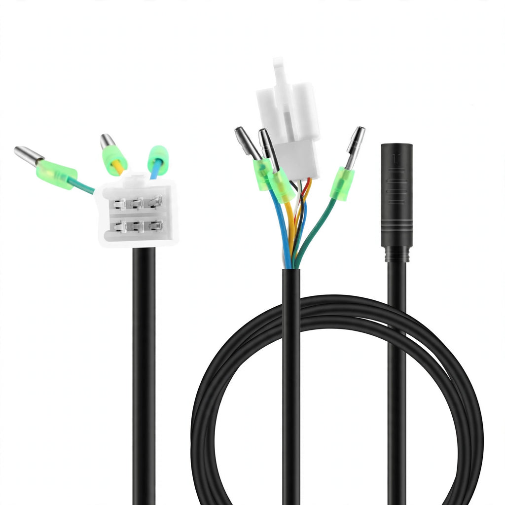 Ebike 9Pin SM Hub Motor Extension cable Conversion Line, Electric bike Accessories For Bafang Front Rear Wheel Hub Motors