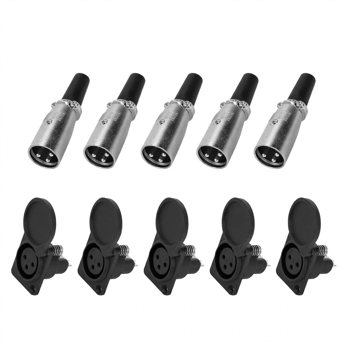3-Pin Charger Port Connector Set | Innuovo & Wisking Wheelchairs