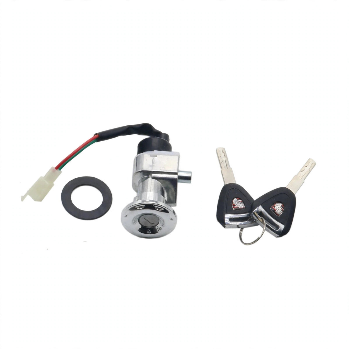 Universal Ignition Key Switch | ON/OFF 2 Keys | Motorcycles & E-Bikes