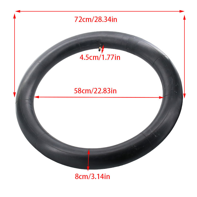 26x4.0 Fat Tire Inner Tube | Snow/Bike/ATV | 1 or 2 Pack