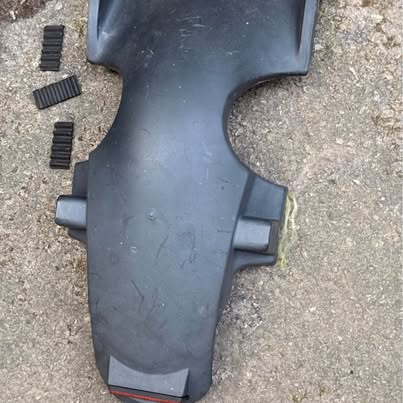 Used Motorcycle Rear Fender Mudguard | Assembly | Fits Emmo Monster