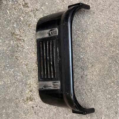 Black Plastic Light Shroud Cover | Headlight Grill & Bezel | Fits Emmo Monster E-Bike