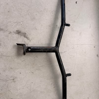 Black Metal T-Handlebar for GY6 / Emmo Scooter | Steel | Matte Black