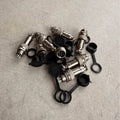 GX12 6-Pin Aviation Connector Set | Male & Female Pairs | Waterproof Rubber Caps