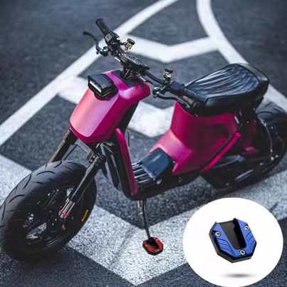 Motorcycle Scooter Kickstand Pad anti-sink