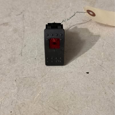 2-Pack Illuminated Rocker Switches | Red LED Indicator | Perfect for E-Bike & Scooter Accessories