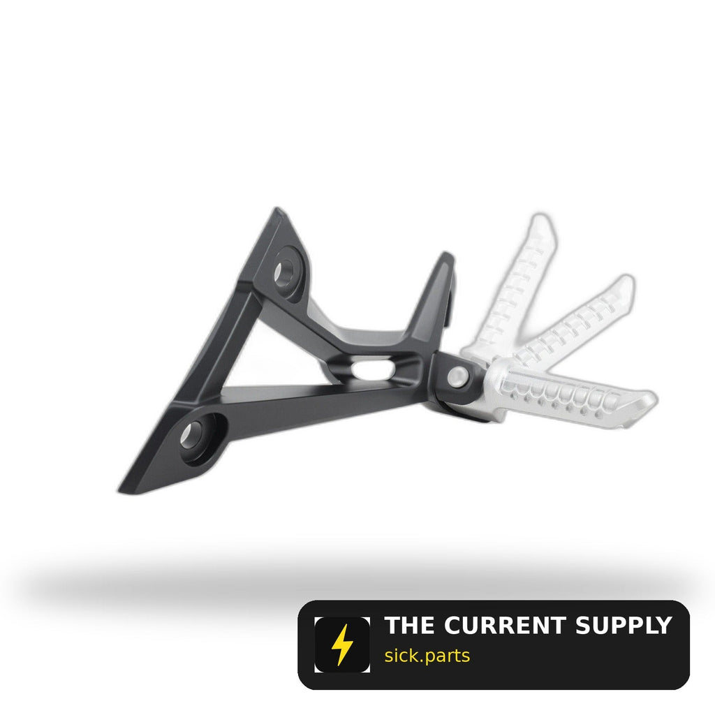 Emmo Zone Black Foot Peg Assembly