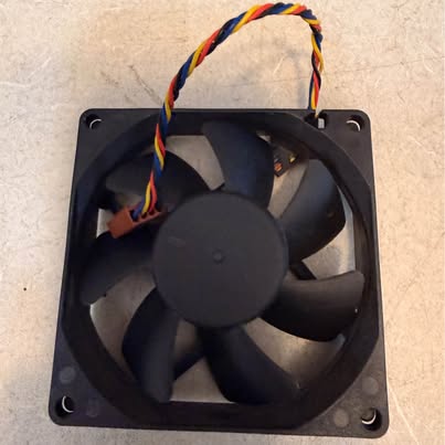AVC DAS08020R2U 80mm Computer Case Fan | 12V DC 4-Pin Cooling Fan | Hydraulic Bearing