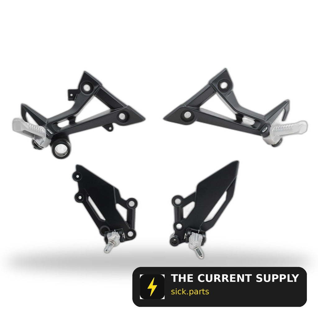 Emmo Zone Black Foot Peg Assembly