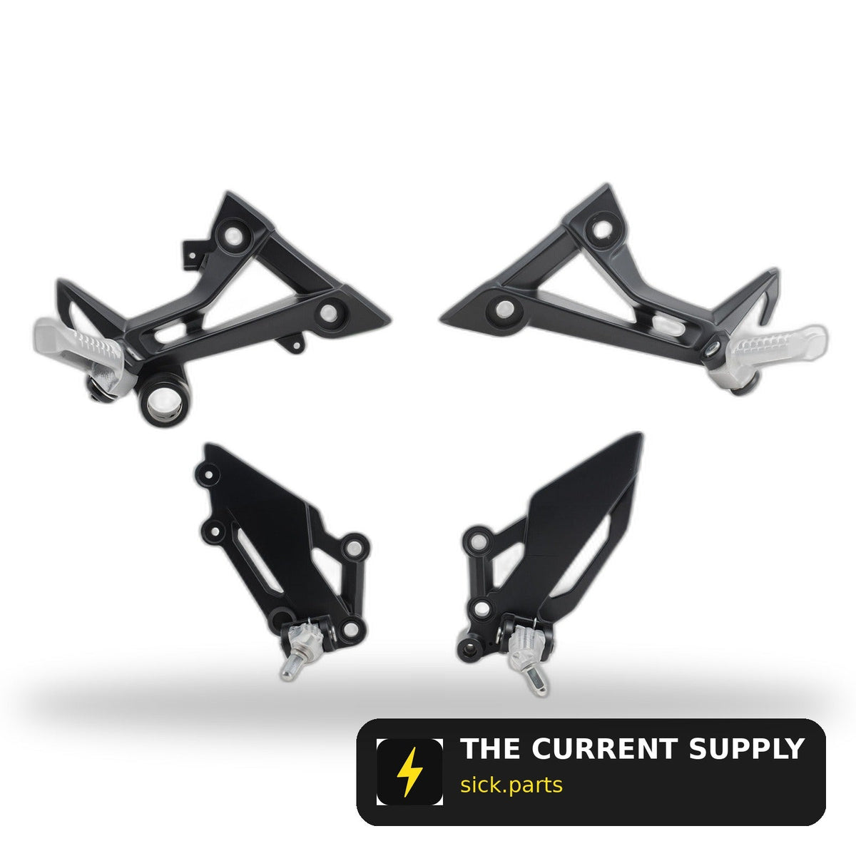 Emmo Zone Black Foot Peg Assembly