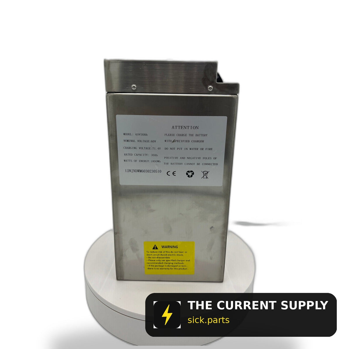 Emmo 60v30ah Lithium Battery