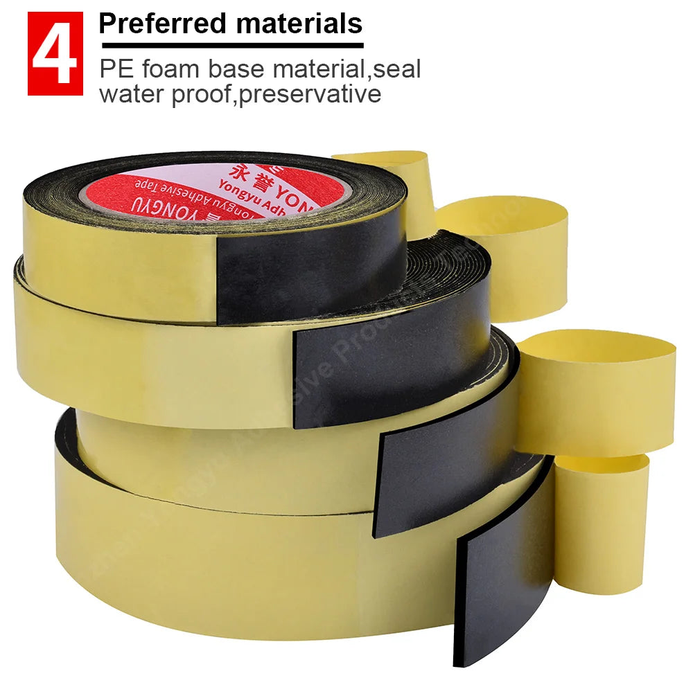 EVA Foam Adhesive Tape | Single-Sided, Shockproof | Moisture & Friction Protection