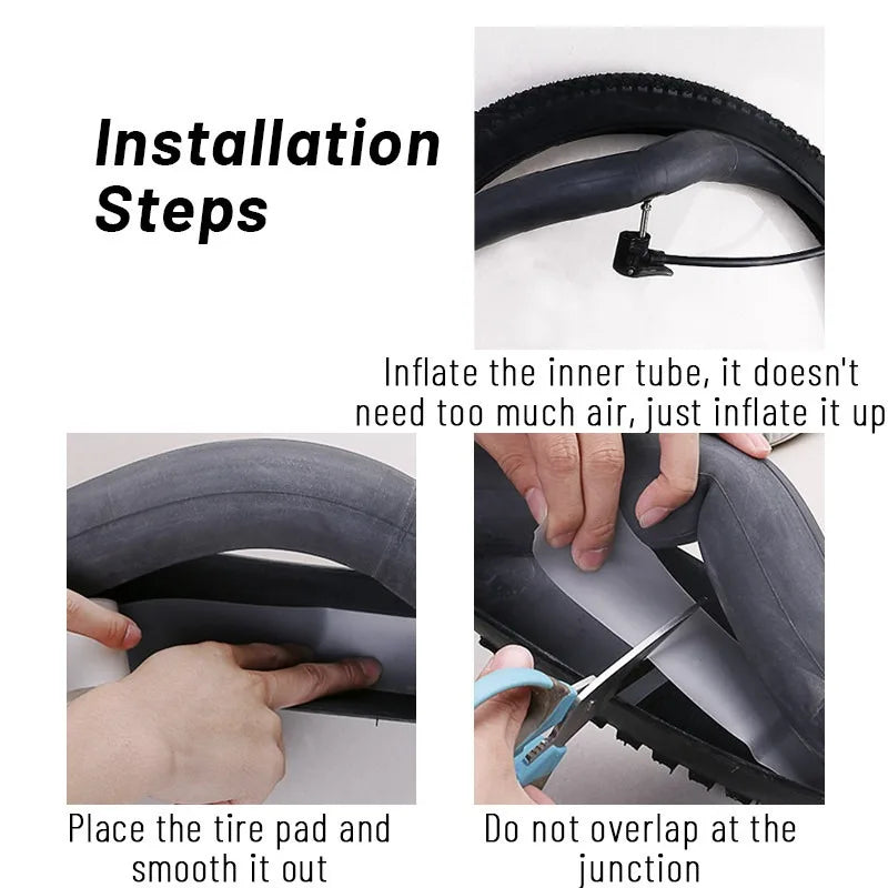 Tire Liner Puncture Protector (Pair) | 700C | Road & MTB
