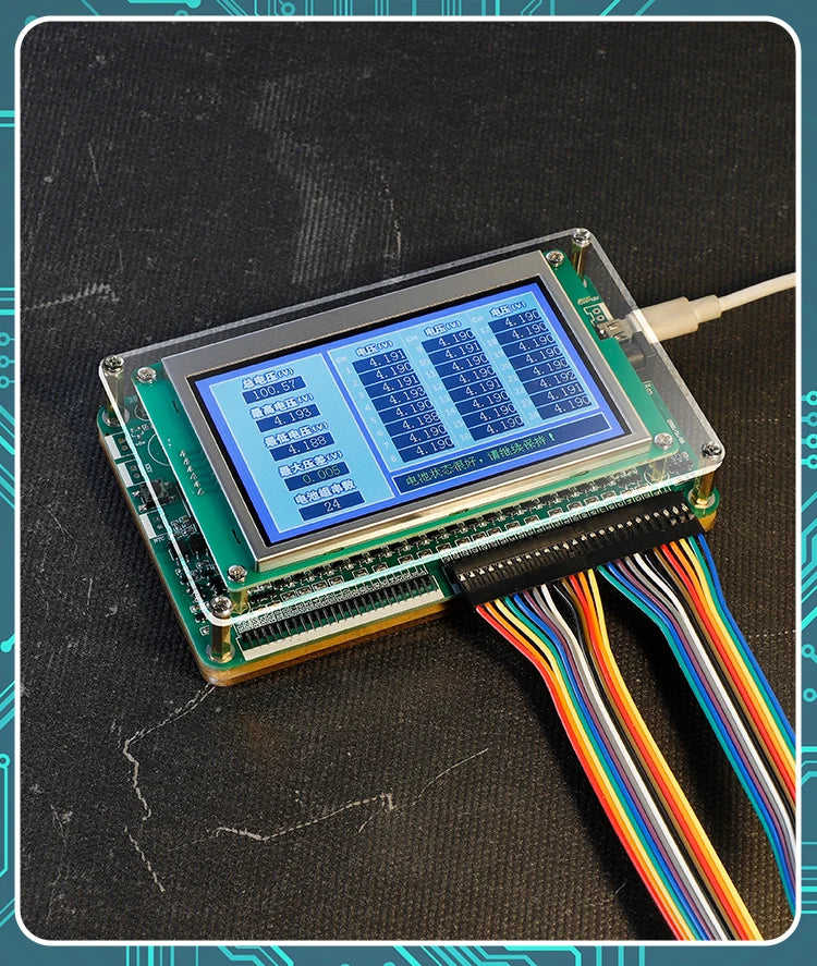 Enerkey Battery Voltage Tester | 1–24S Cell Measurement | Li-ion/LiFePO4/LTO