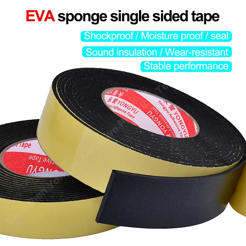 EVA Foam Adhesive Tape | Single-Sided, Shockproof | Moisture & Friction Protection