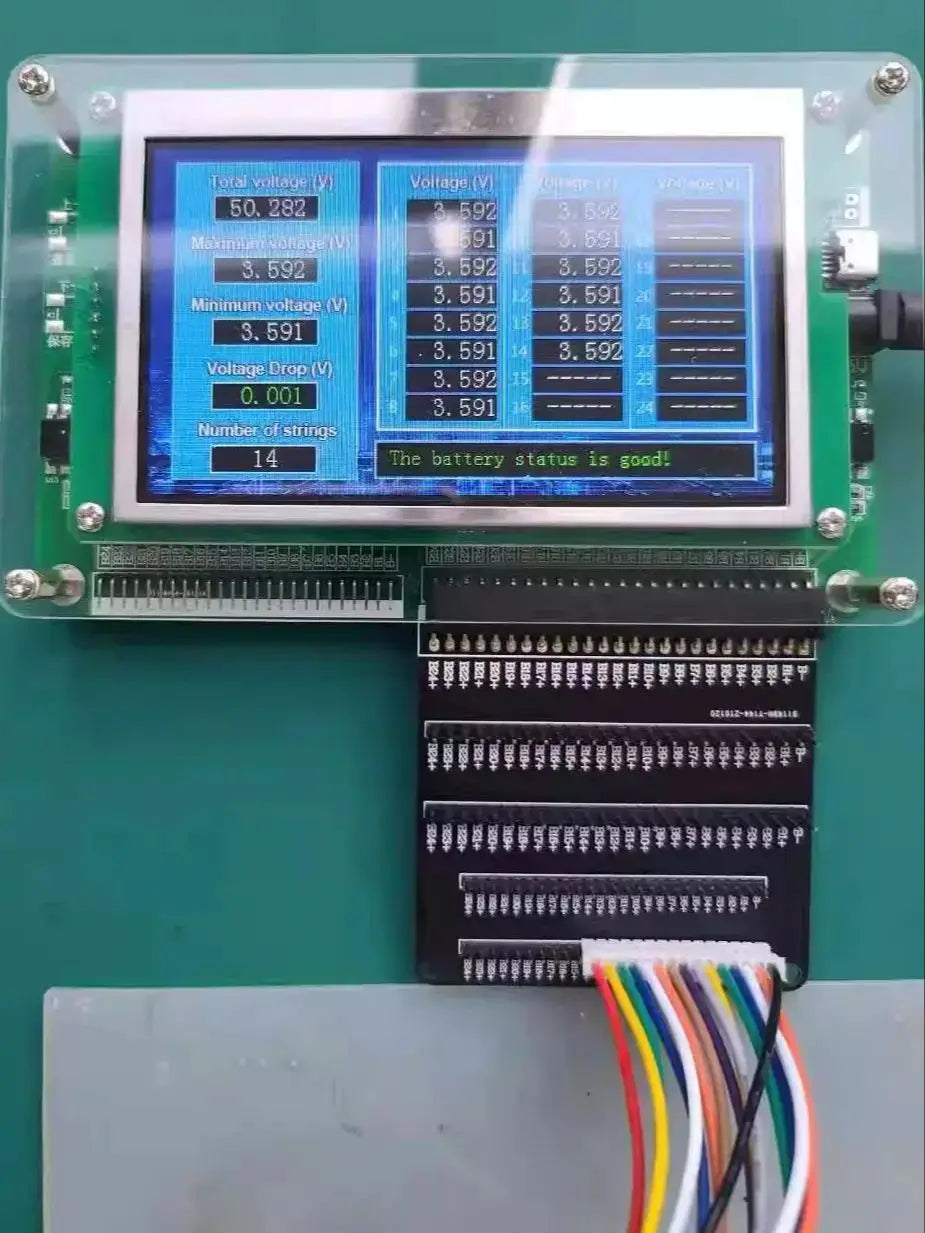 Enerkey Battery Voltage Tester | 1–24S Cell Measurement | Li-ion/LiFePO4/LTO