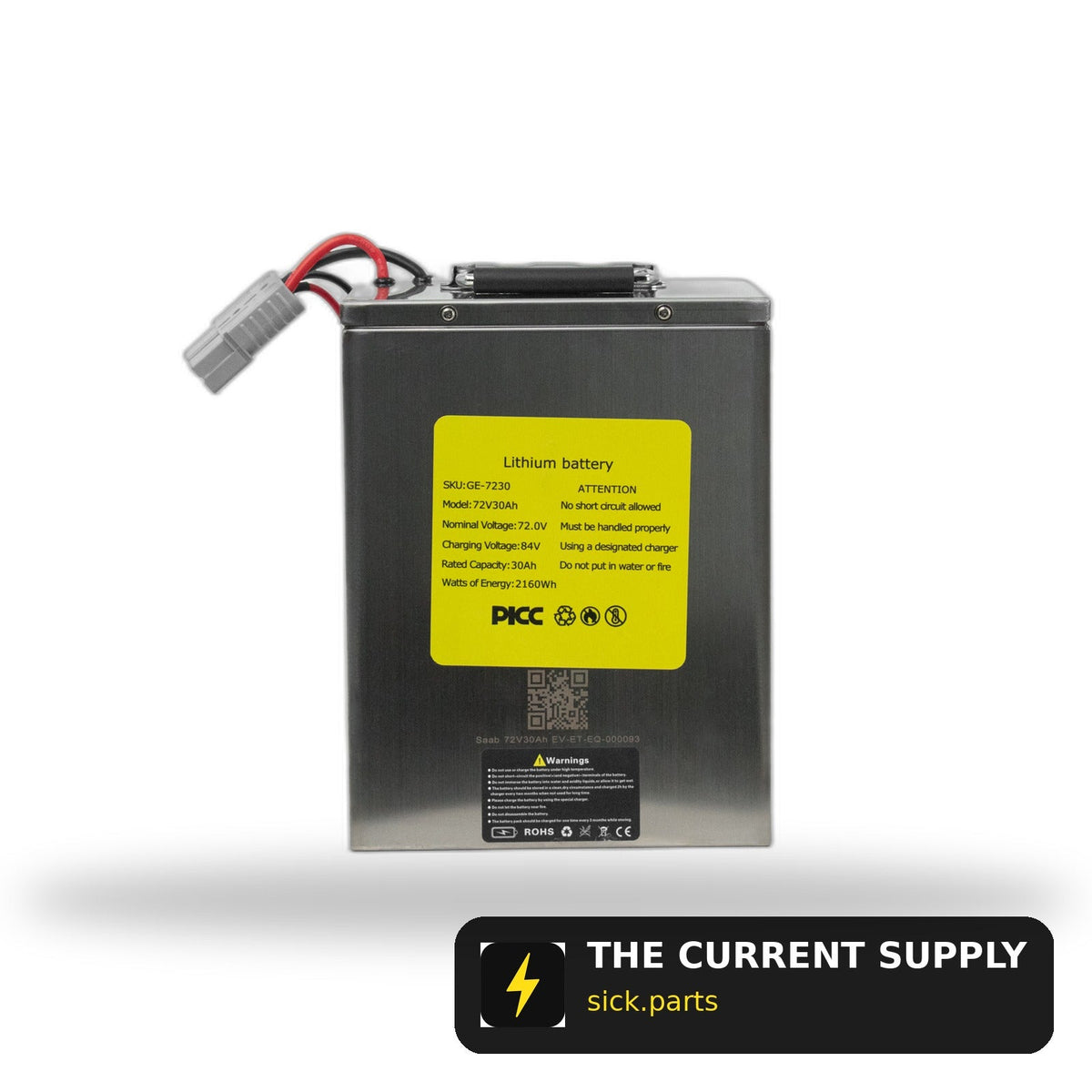 Emmo 72V Lithium Battery