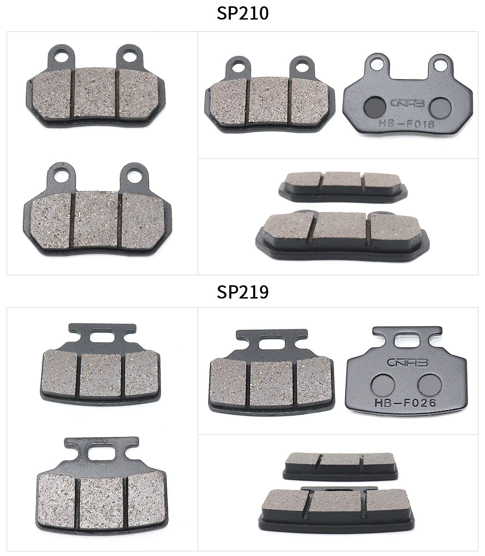Motorcycle Brake Pads | Replacement Pads | General Fit