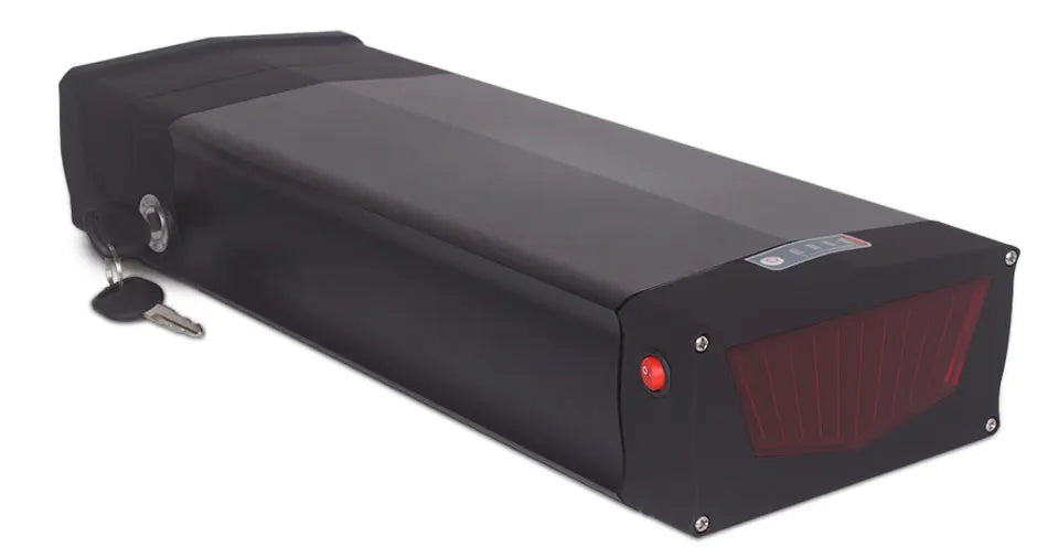 E-Bike Battery Case | 36-72V Box & Rack | 5V USB Options