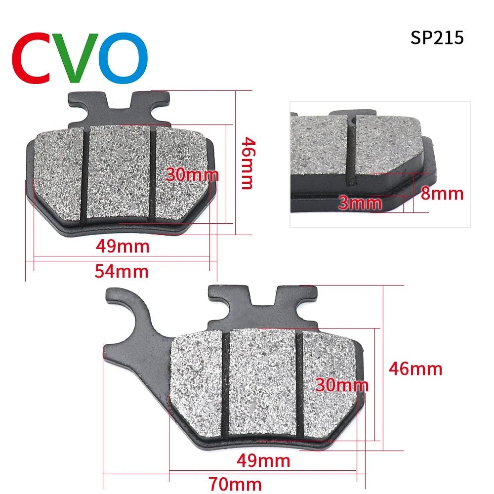 Motorcycle Brake Pads | Replacement Pads | General Fit