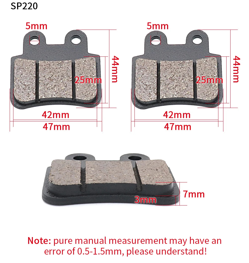 Motorcycle Brake Pads | Replacement Pads | General Fit