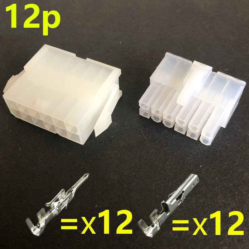 5557/5559 Harness Connector Kit | 4.2mm 6–24 Pin | Male & Female