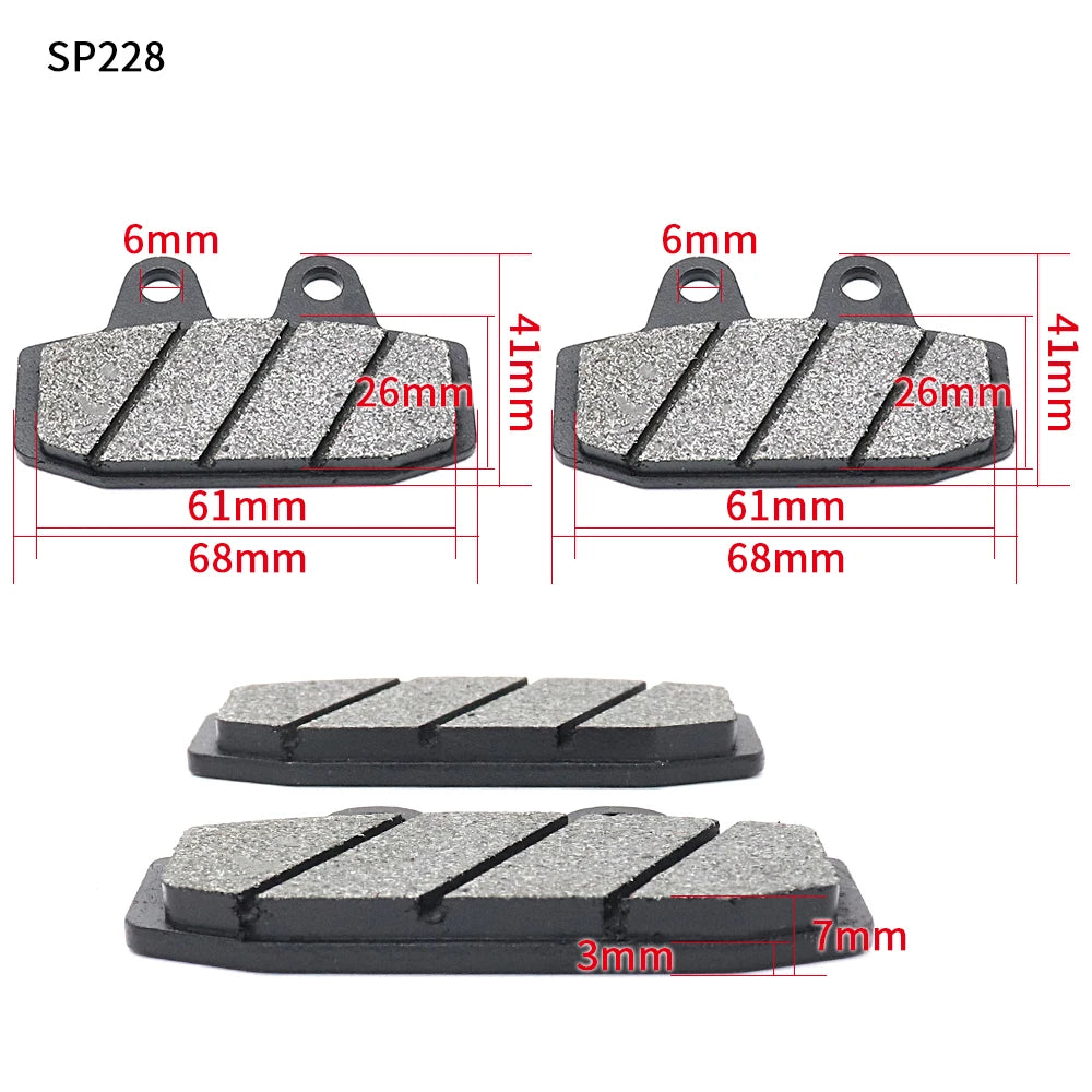 Motorcycle Brake Pads | Replacement Pads | General Fit