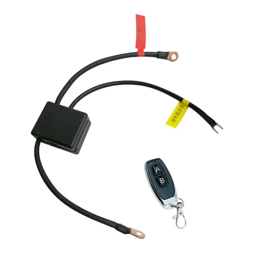 Wireless Battery Disconnect Switch | 12V Remote Cut-Off | Anti-Drain