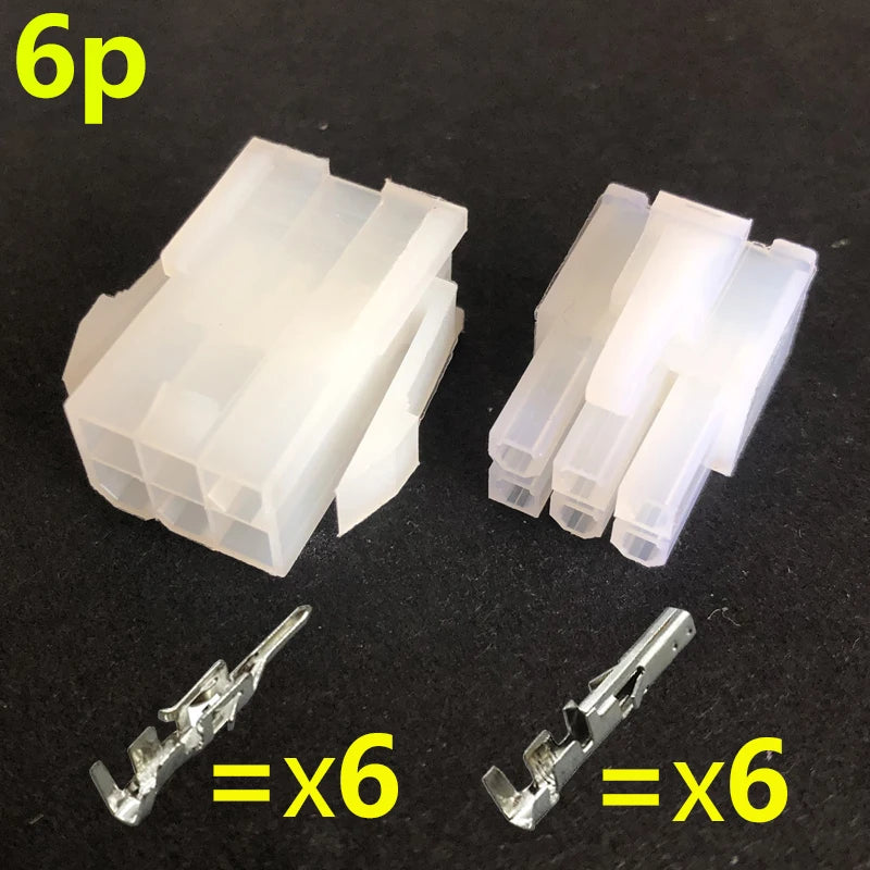 5557/5559 Harness Connector Kit | 4.2mm 6–24 Pin | Male & Female