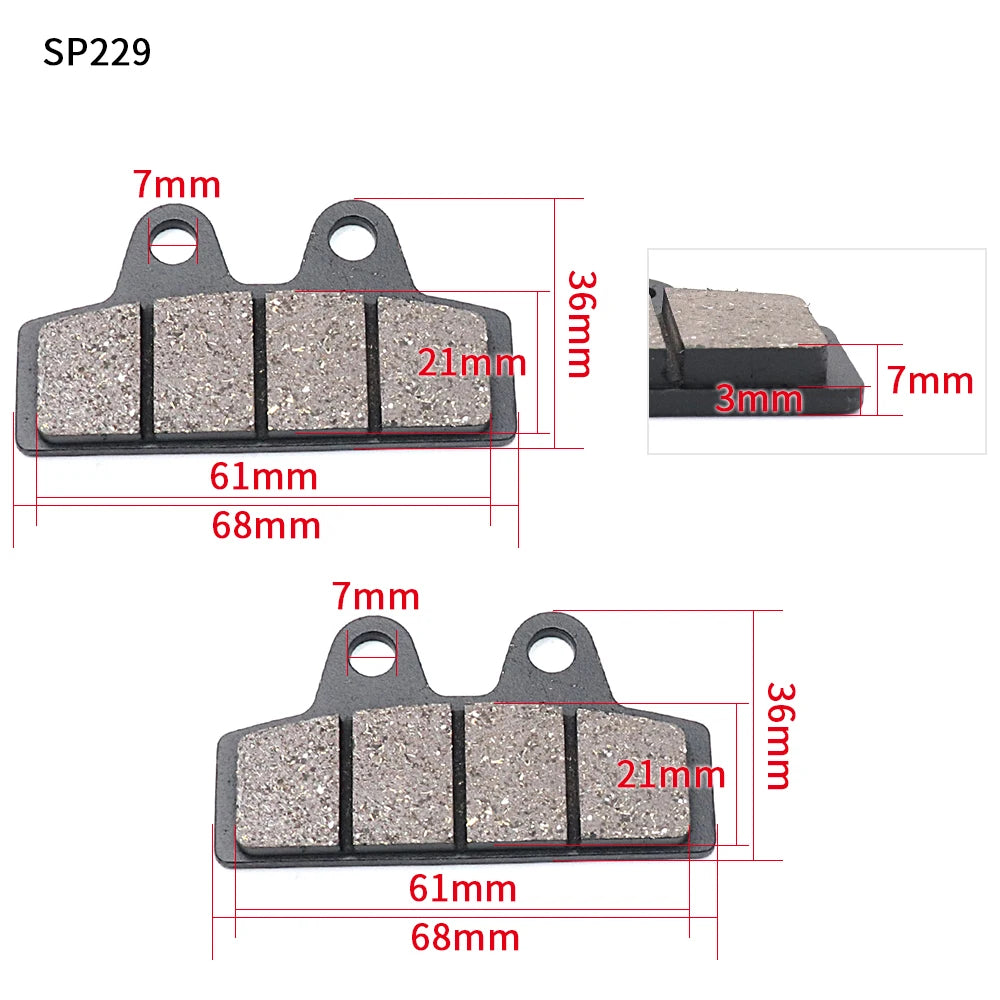 Motorcycle Brake Pads | Replacement Pads | General Fit