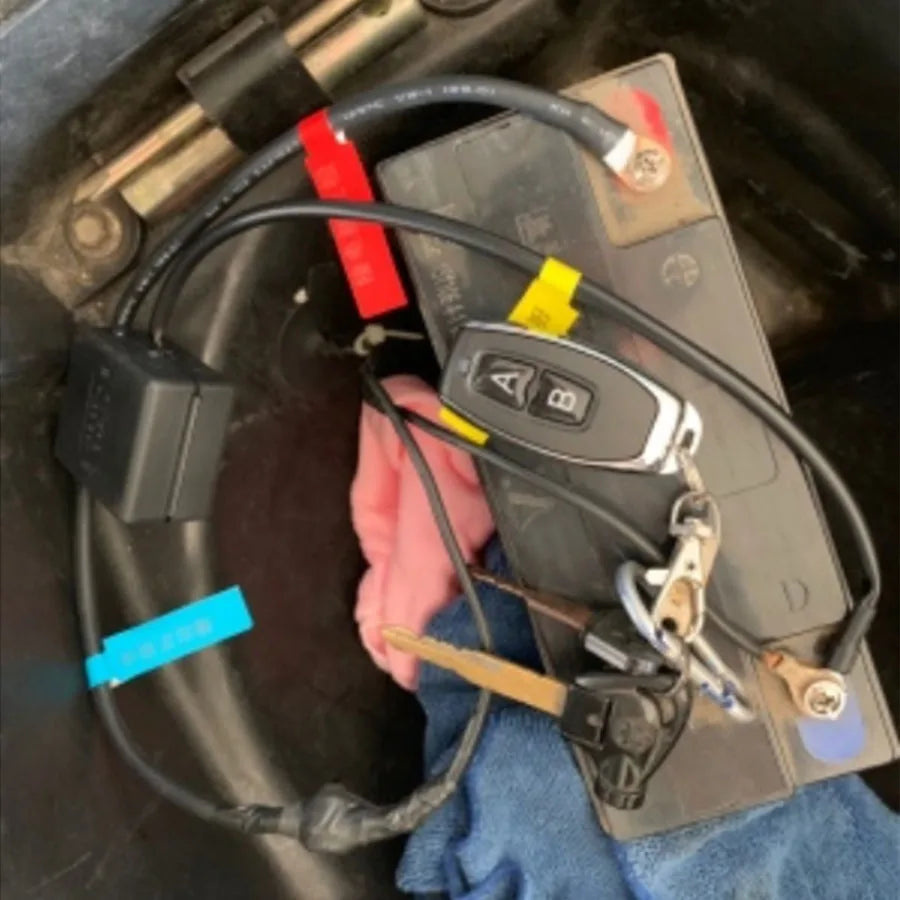 Wireless Battery Disconnect Switch | 12V Remote Cut-Off | Anti-Drain