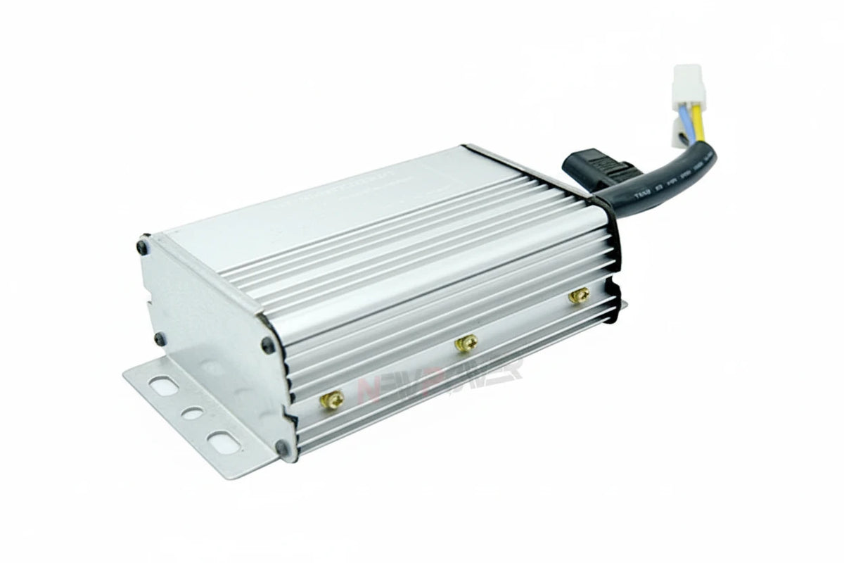Power converter with wiring on a white background, featuring the NEIVPOWER brand.