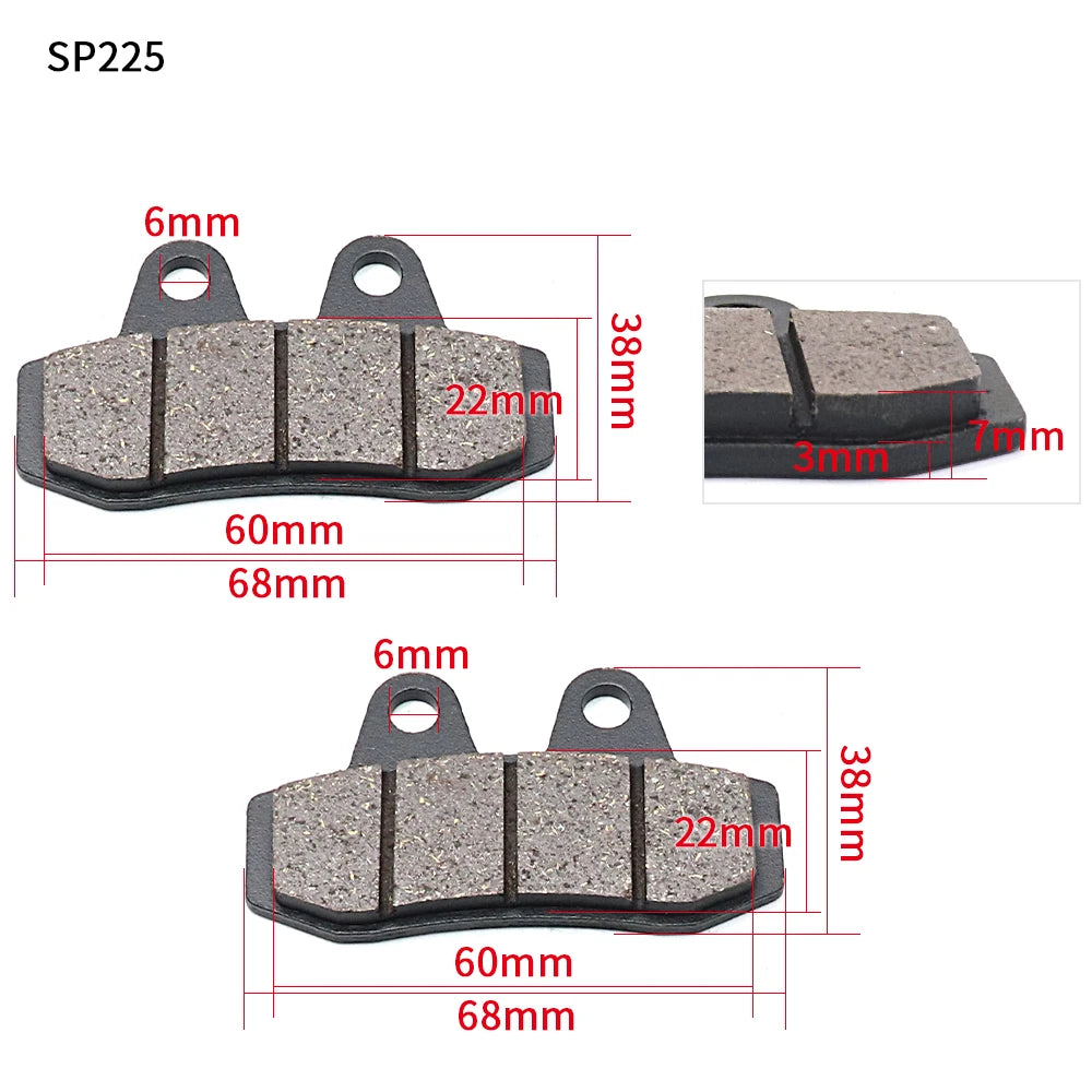 Motorcycle Brake Pads | Replacement Pads | General Fit