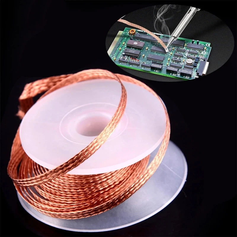 Desoldering Braid Solder Wick | Flux-Coated | BGA Repair
