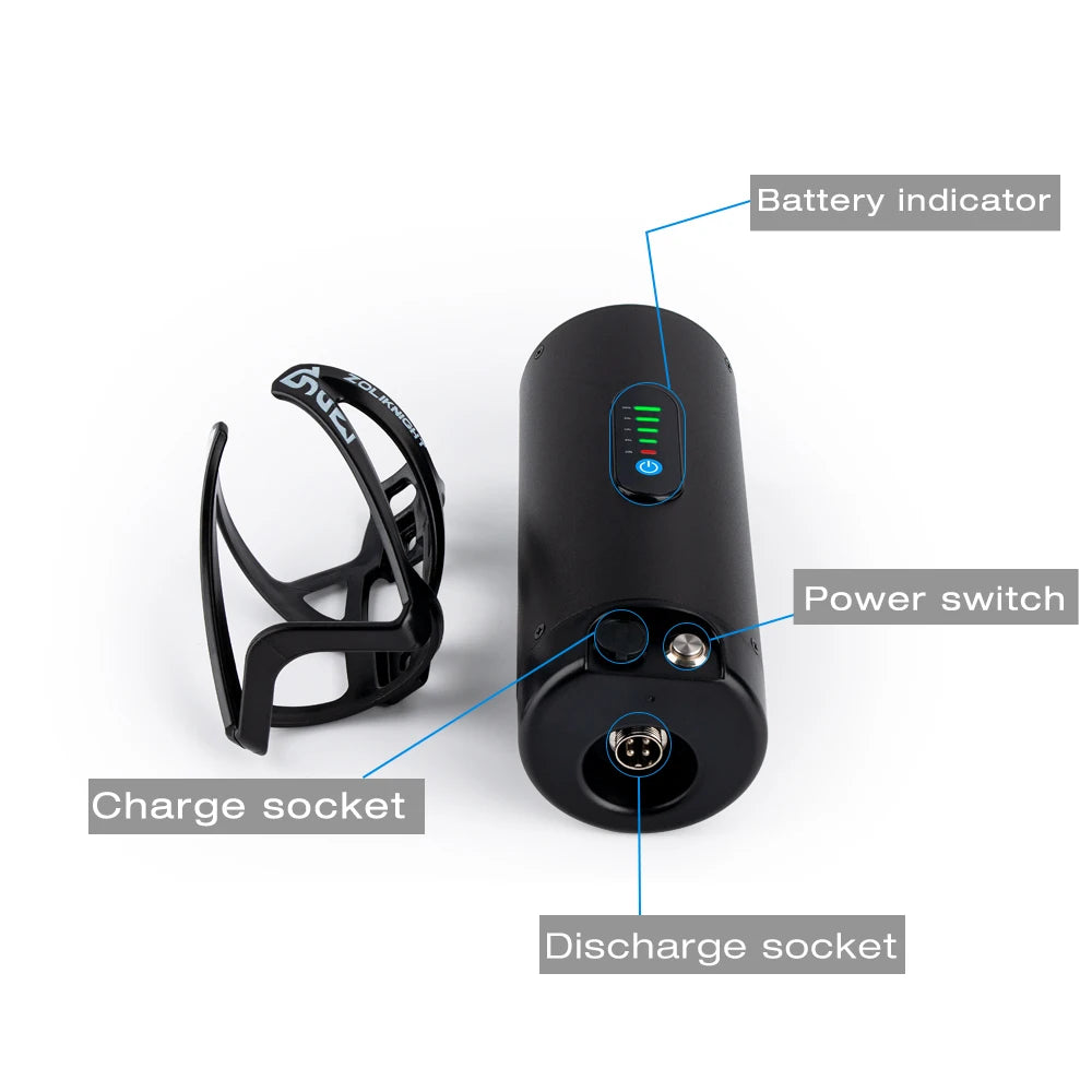 Mini Bottle E-Bike Battery 48V 7Ah | Bottle Cage Mount | Bafang/Tongsheng
