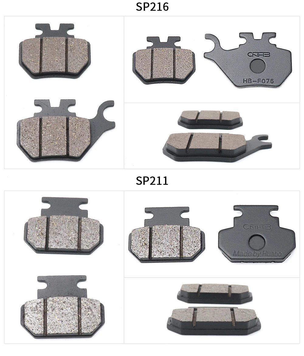 Motorcycle Brake Pads | Replacement Pads | General Fit