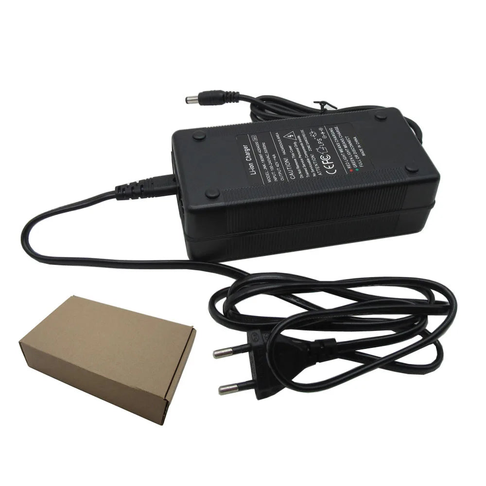 48V 4A Li-Ion Charger | 54.6V 13S Fast Charge | XLR + Fan