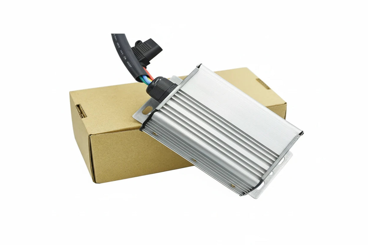 Neivpower electronic component on a cardboard box with the brand logo.