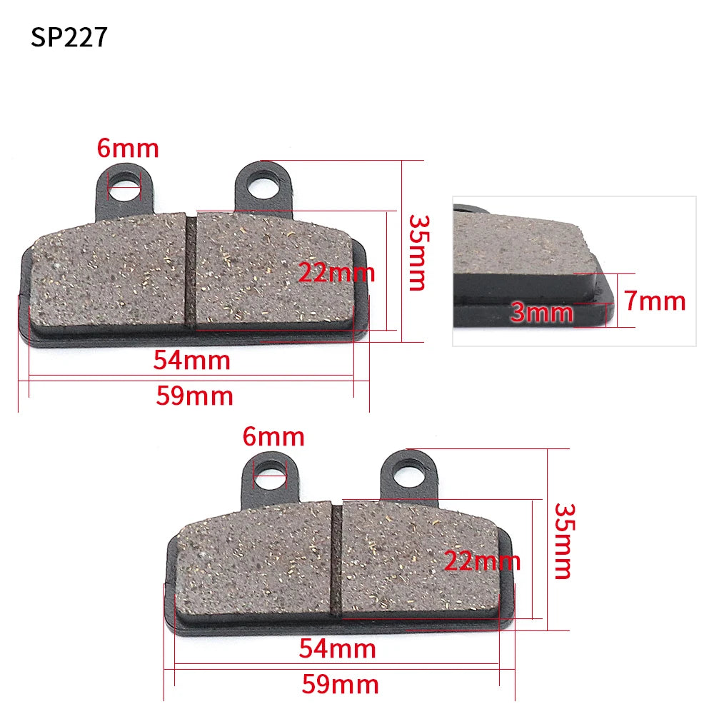 Motorcycle Brake Pads | Replacement Pads | General Fit
