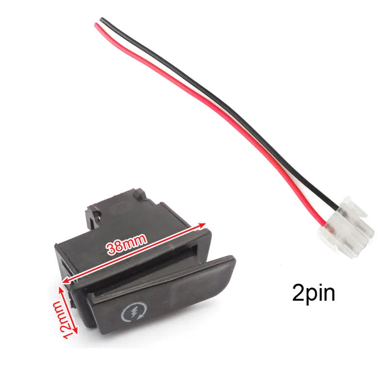 Handlebar Control Switch | Horn, Lights, Signals & Start | Moto
