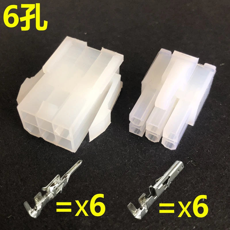 5557/5559 Harness Connector Kit | 4.2mm 6–24 Pin | Male & Female