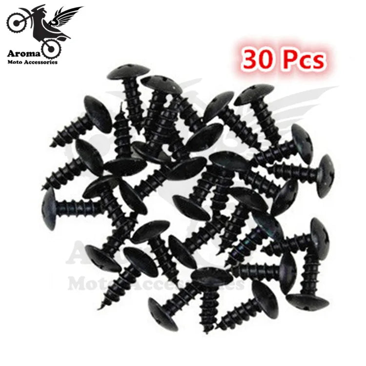 Motorcycle Nut & Bolt Decals | Spiky Covers, 6 Colors | Motocross & Pit Bike