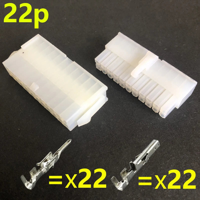 5557/5559 Harness Connector Kit | 4.2mm 6–24 Pin | Male & Female
