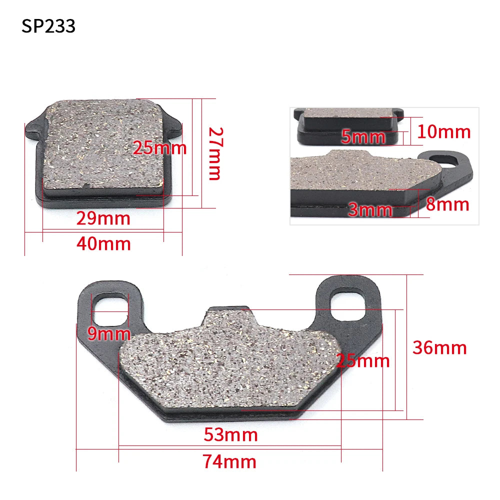 Motorcycle Brake Pads | Replacement Pads | General Fit